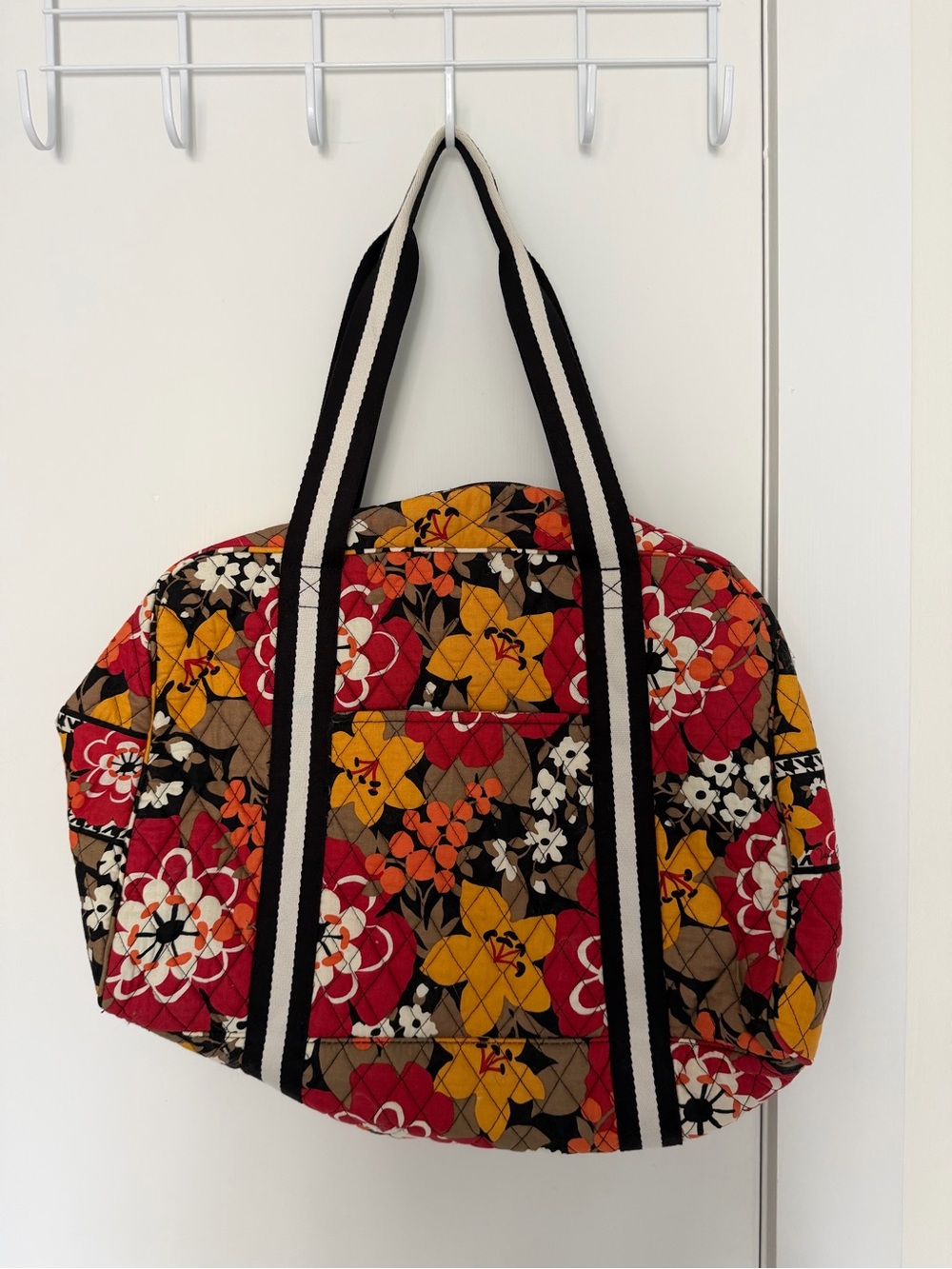 Vera Bradley Quilted Floral Tote